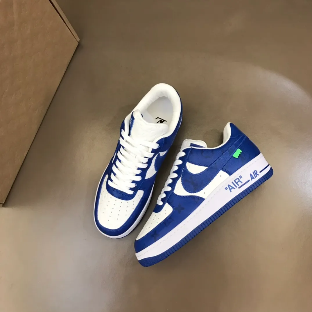 Men's shoes 💰p420 "*OUIS *UITTO*" x OFF-WHITE x Nike tripartite collaboration! Trendy and cool men's casual sports shoes with unrivaled color matching. The design idea basically continues the style of THE TEN. The Swoosh line and tongue label have a very familiar visual effect and are both fashionable and trendy! A must-have for fashionistas! The effect on your feet is absolutely stunning! Size: 38-45